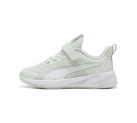 PUMA Zapatillas de running Flyer 4 para niños, Calzado, Verde, 27.5
