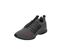 PUMA Zapatillas de Running Hombre Axelion Refresh 41, Black Cool Dark Gray Red