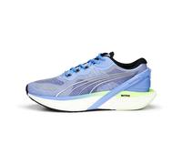 PUMA Zapatillas de running para mujer Run XX Nitro, Eléctrico Purple Fizzy Lime Silver, 40.5 EU