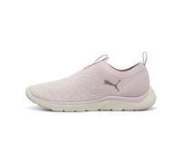 Puma - SOFTRIDE Remi Slip-ON Knit WN'S, Zapatillas para Correr de Carretera Femenino, Rose Mauve-Warm White-Rose Gold,