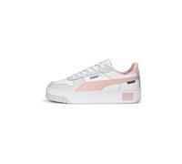 PUMA Zapatillas deportivas bajas 'Carina' gris claro / rosa / blanco 38 gris claro / rosa / blanco