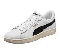 PUMA Smash 3.0 L, Zapatillas Unisex adulto, White Black Gold Frosted Ivory, 42.5 EU