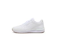 PUMA St Runner V4 L, Zapatillas Unisex Adulto, Puma White-Glacial Gray-Gum, 42 EU