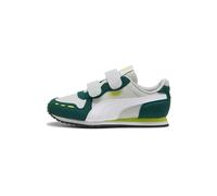 Puma - Cabana Racer SL 20 V PS, Zapatillas Unisexo, Cool Light Gray-Puma White-Dark Myrtle-Lime Smash,