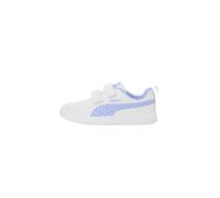 PUMA Zapatillas deportivas 'Courtflex V3 Dotty V' azul cielo / rosa / blanco 31 azul cielo / rosa / blanco