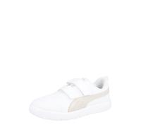 Puma COURTFLEX V3 Glitz V PS - Zapatillas Deportivas, Color Blanco y Rosa, Talla 1 UK Niño