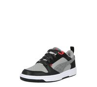 PUMA Rebound V6 LO Mid 90S JR - Tenis Deportivos, Color Negro y Gris, para Todo el Tiempo Rojo, 4 Reino Unido, Puma Black Gray Echo for All Time Red, 4 UK
