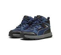 PUMA Zapatillas Evolve Trail Niños 35, Persian Blue Cool Dark Gray Black