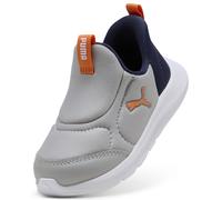PUMA Zapatillas Fun Racer 2 SLIPTECH™ Infantiles 25, Gray Echo Vermillion Navy Orange Blue