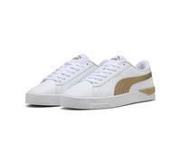 PUMA Zapatillas Jada Classic Aqua Metallics Mujer 39, White Alpine Snow Gold