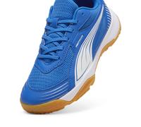 PUMA Solarflash III Jr, Indoor Court Shoe, Team Royal White, 35 EU