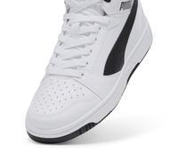 PUMA Zapatillas juveniles Rebound V6 Mid, Calzado, Blanco, 35.5 35.5