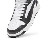 PUMA Zapatillas juveniles Rebound V6 Mid, Calzado, Blanco, 35.5 35.5