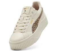 Puma Karmen II Animal Flair - Tenis para Mujer, Alpine Snow - Almendra Tostada, 35.5 EU