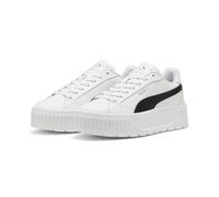 PUMA Zapatillas Karmen II Leather Mujer 35.5, White Black Silver Metallic