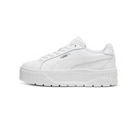 PUMA Karmen II L, Zapatillas Mujer, Puma White Puma White Puma Silver, 42 EU