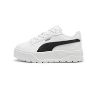 PUMA Zapatillas Karmen II Niños 28, White Black Silver Metallic