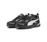PUMA Zapatillas Milenio Tech 2000 Unisex 37.5, Black White Silver Metallic