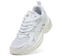 PUMA Zapatillas Milenio Tech 2000 Unisex 40.5, White Cool Light Gray Silver Metallic