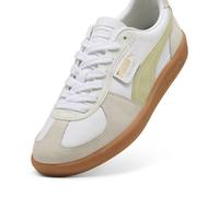 PUMA Zapatillas Palermo Leather unisex, Calzado, Blanco/Vapor Gris/Pistachio Verde, 46 46