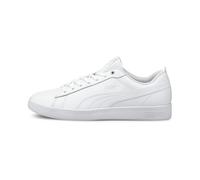 PUMA Women Puma Smash Wns v2 L Sneakers, Puma White-Puma White, 42.5 EU