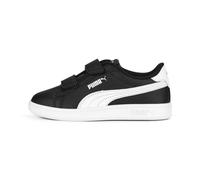 PUMA Zapatillas para niños Smash 3.0 Leather, Calzado, Negro, 28.5