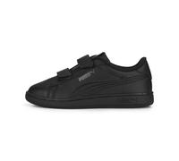 PUMA Zapatillas para niños Smash 3.0 Leather, Calzado, Negro, 33