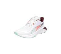 Puma PWR Hybrid TR WNS Cross Trainer para Mujer, Puma White Ruby Shimmer Mint Melt Glowing Red, 42 EU