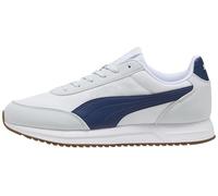 PUMA Zapatillas R78 Lightwind Unisex 45, White Blue Jewel Silver Mist Gray