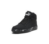 Puma Tenis Rebound Layup para Hombre, Color Negro, Negro, Blanco, Talla 8.5