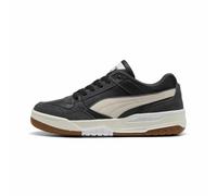 PUMA Zapatillas Rebound Retro Unisex 44, Black White Dusky Gray Warm