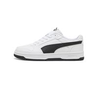 Puma Tenis Unisex Rebound Slam LO, Color Blanco y Negro, Talla 40