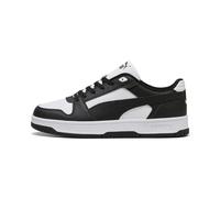Puma Tenis Unisex Rebound Slam LO, Color Negro y Blanco, Talla 48
