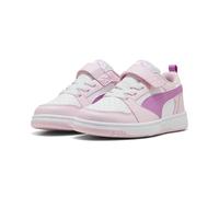 PUMA Zapatillas Rebound V6 Lo Niños 34, Pearl Pink Mauve Pop White