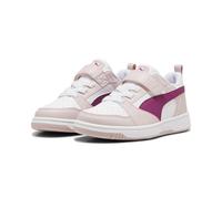 PUMA Zapatillas Rebound V6 Lo Niños 35 Mauve Mist Magenta Gleam White Pink