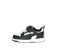 PUMA Zapatillas Rebound v6 Lo para bebé 27, White Black