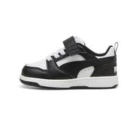 PUMA Zapatillas Rebound v6 Lo para bebé 26, White Black
