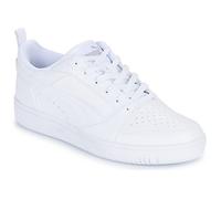 PUMA Rebound V6 Low, Zapatillas Unisex adulto, Puma White Cool Light Gray, 46 EU