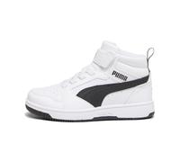 PUMA Zapatillas Rebound V6 Mid para niño, Calzado, Blanco, 28