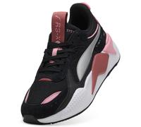PUMA Zapatillas RS-X Metálico para jóvenes, Calzado, Negro/Exotic Rojo, 35.5 35.5