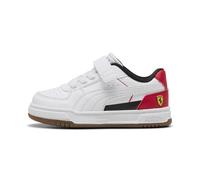 PUMA Zapatillas Scuderia Ferrari Caven III Infantiles 25, White Rosso Corsa Red