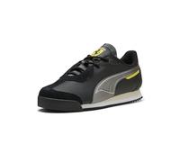 PUMA Zapatillas Scuderia Ferrari Roma para hombre, Negro-plata envejecida Ah25, 43 EU