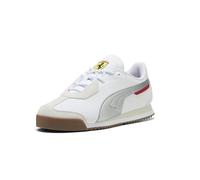PUMA Zapatillas Scuderia Ferrari Roma para hombre, Plata envejecida blanca Ah25, 40 EU