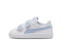 PUMA Zapatillas Smash 3.0 Badges infantiles, Calzado, Blanco, 21