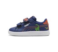 PUMA Zapatillas Smash 3.0 Dino infantiles, Accesoiros, Azul, 23