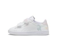 PUMA Zapatillas Smash 3.0 Dino para niños, Calzado, Blanco, 28
