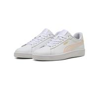 PUMA Zapatillas Smash 3.0 L 35.5, White Jasmine Flower Pink