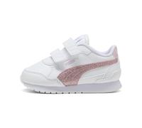 PUMA Zapatillas ST Runner v4 Glitter para niños, Calzado, Blanco, 22