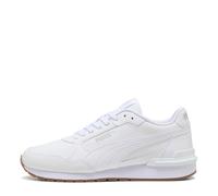 PUMA St Runner V4 L, Zapatillas Unisex Adulto, Puma White-Glacial Gray-Gum, 41 EU