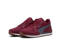 PUMA Zapatillas ST Runner v4 Nylon 43, Garnet Glow Evening Blue White Gum Red
